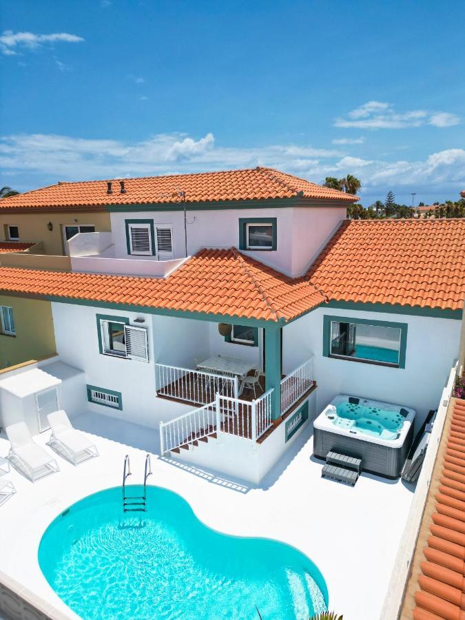 Villa Veaco Beach With Jacuzzi And Private Pool Corralejo Eksteriør bilde